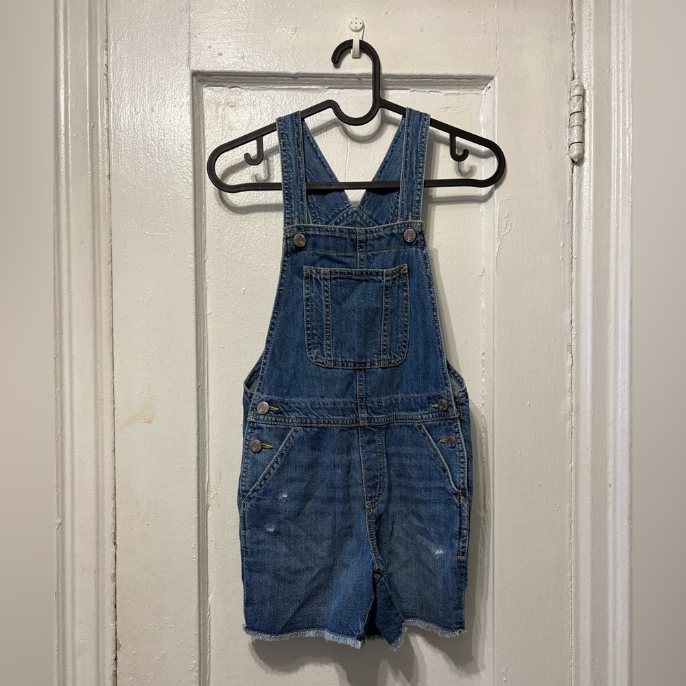 GAP Blue Denim Overalls Size M